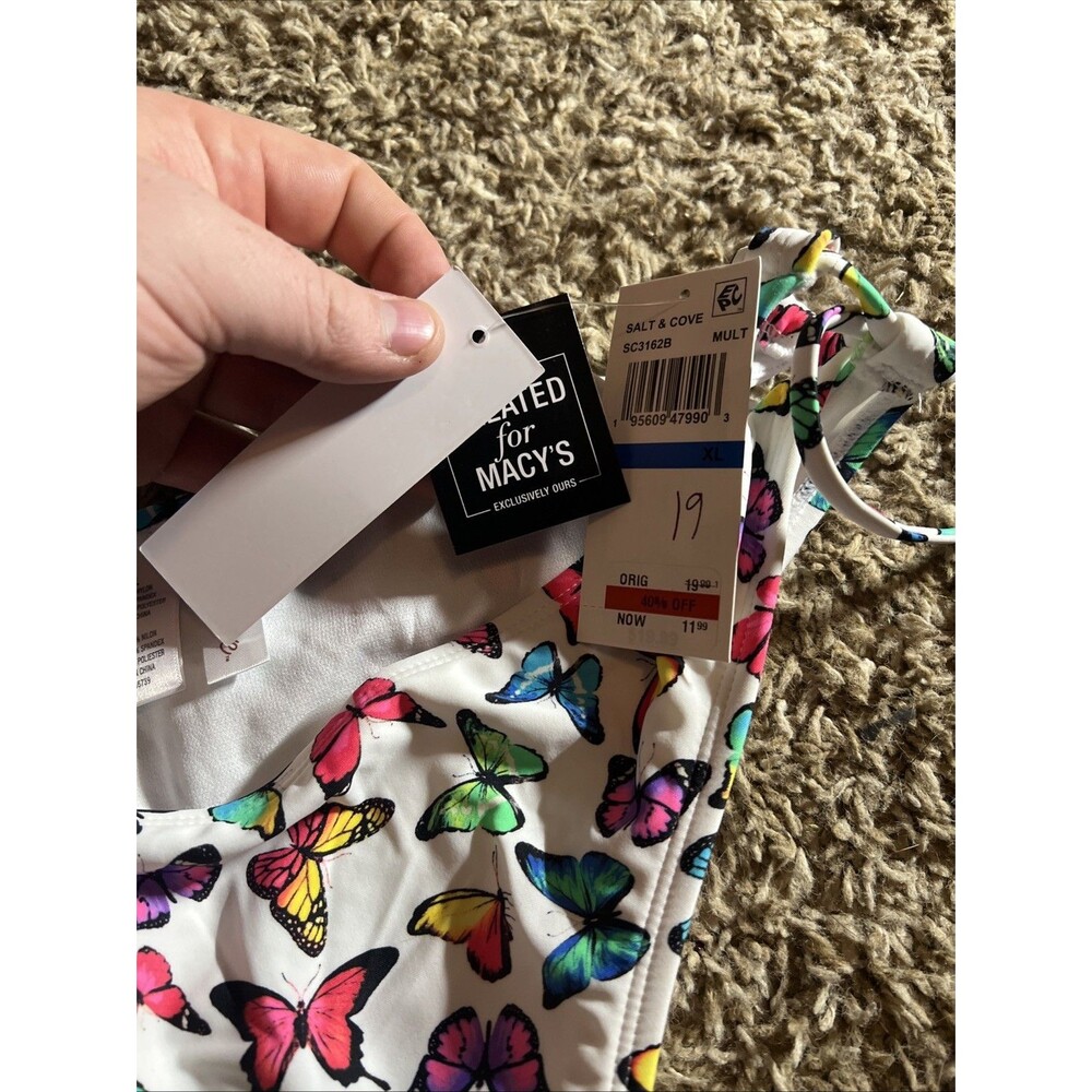 salt and cove butterfly womens swim bottoms size xl - Picture 3 of 3